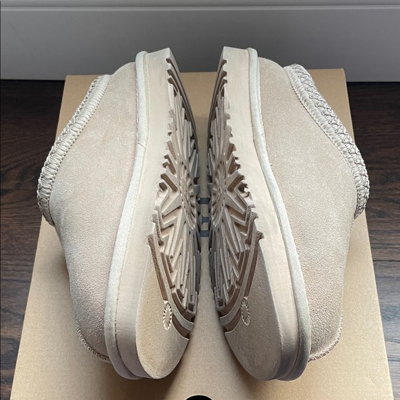 UGG Tan Suede Slip-On Shoes - Picture 9 of 10